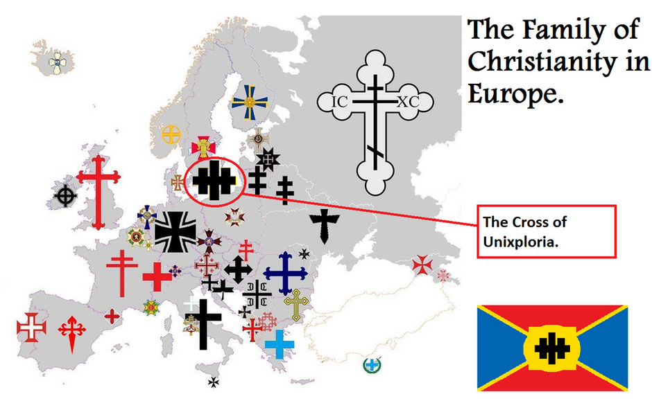 The Family of Christianity in Europe.
